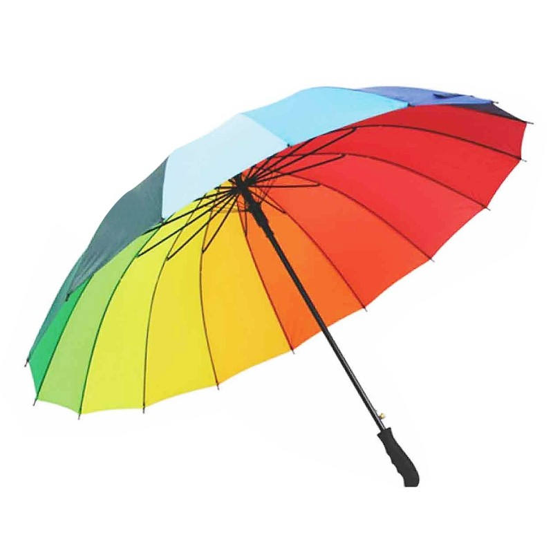 彩虹雨傘